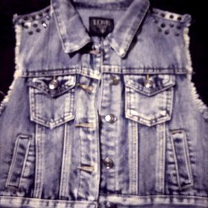 Denim Blue Jean Vest